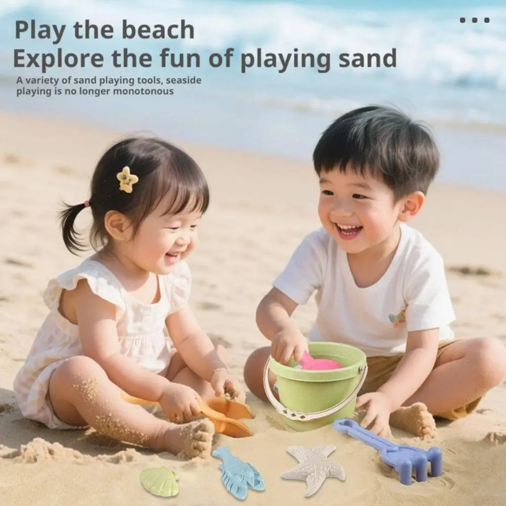 Complete Beach & Sand Play Set - 5/7/14/15 -Piece Castle Building Kit with Truck, Bucket & Ocean Animal Molds